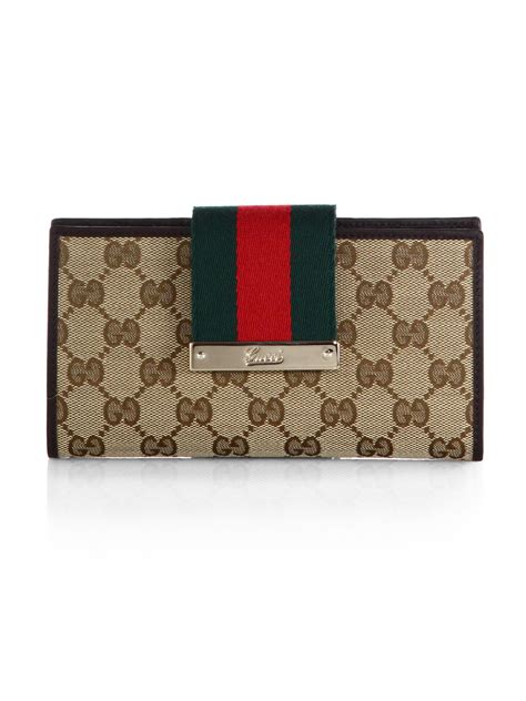 gucci lady web suede wallet|original Gucci wallet sale.